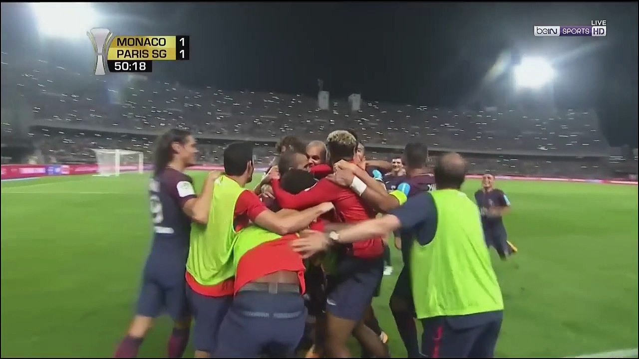 Monaco - Paris Saint Germain 1-2 Goals & Highlights HD