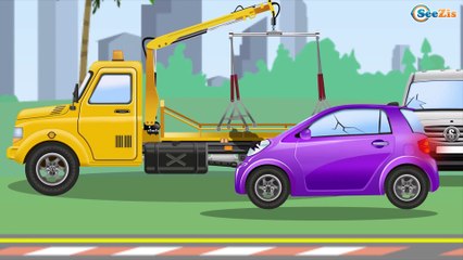 El Camión Monstruo CHAMPION - CARRERAS DE RALLY - Caricatura de Carritos Para Niños