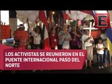 Vigilia en Ciudad Juárez por migrantes muertos en EU