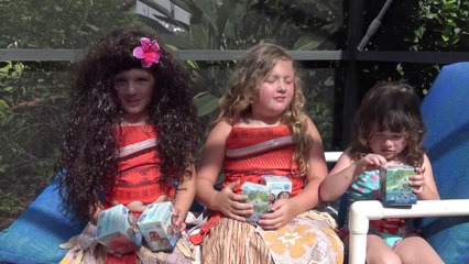 Moana - Apresentando os mini Brinquedos dos Personagens