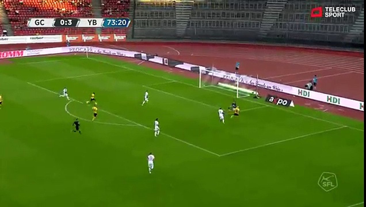 Grasshoppers 0:4 Young Boys (Swiss Super League 29 July 2017)