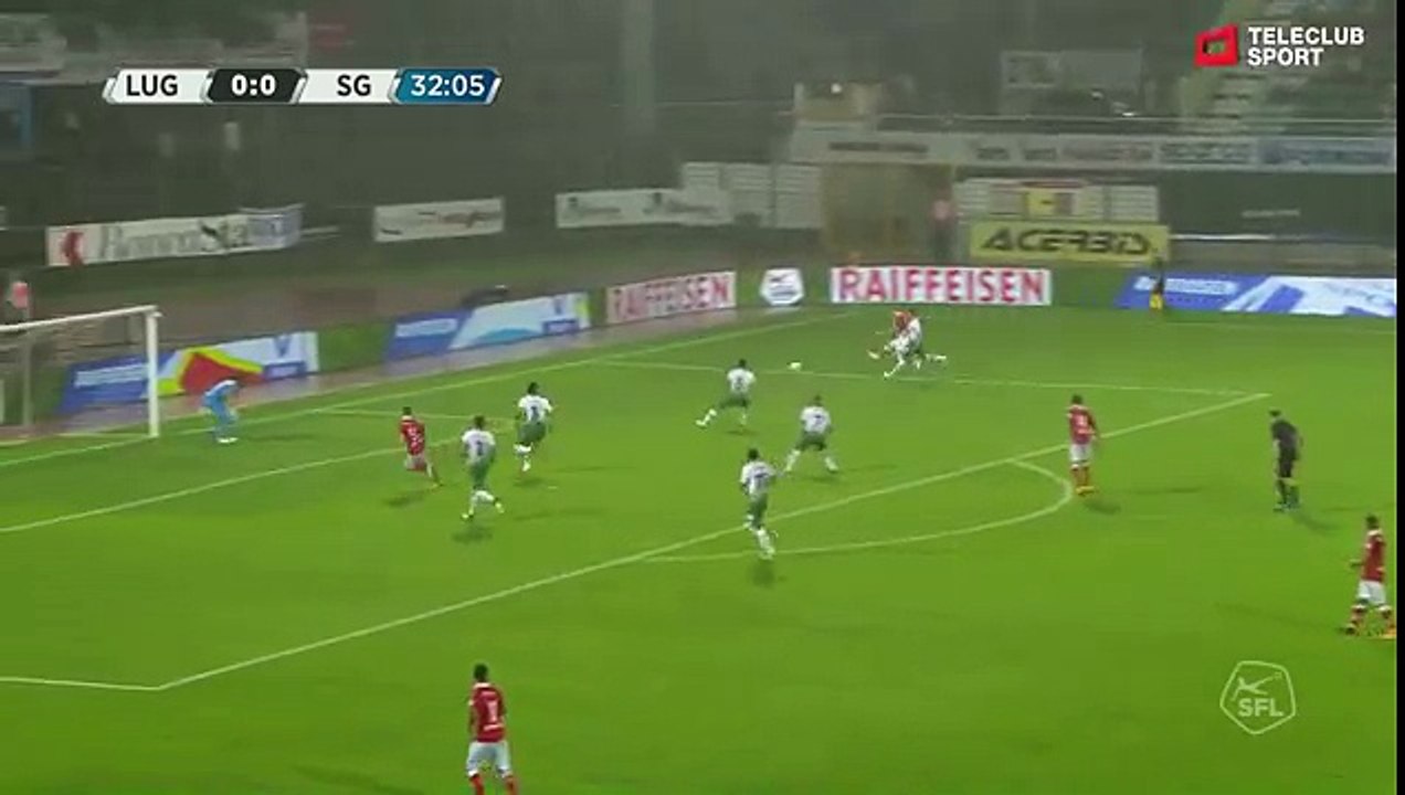 Lugano 1:0 Sankt Gallen	(Swiss Super League 29 July 2017)
