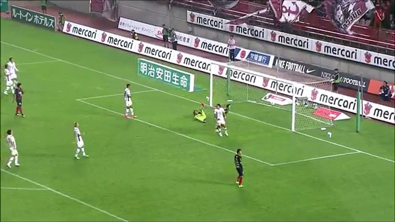 Kashima 2:0 Kofu (Japanese J League 29 July 2017)