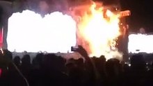 Incendie à Tomorrowland à Barcelone