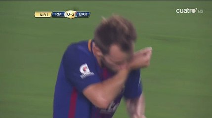 Ivan Rakitic  Goal HD - Real Madrid	0-2	Barcelona 30.07.2017