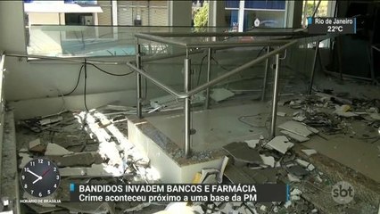 Criminosos invadem comércios no Rio Grande do Sul