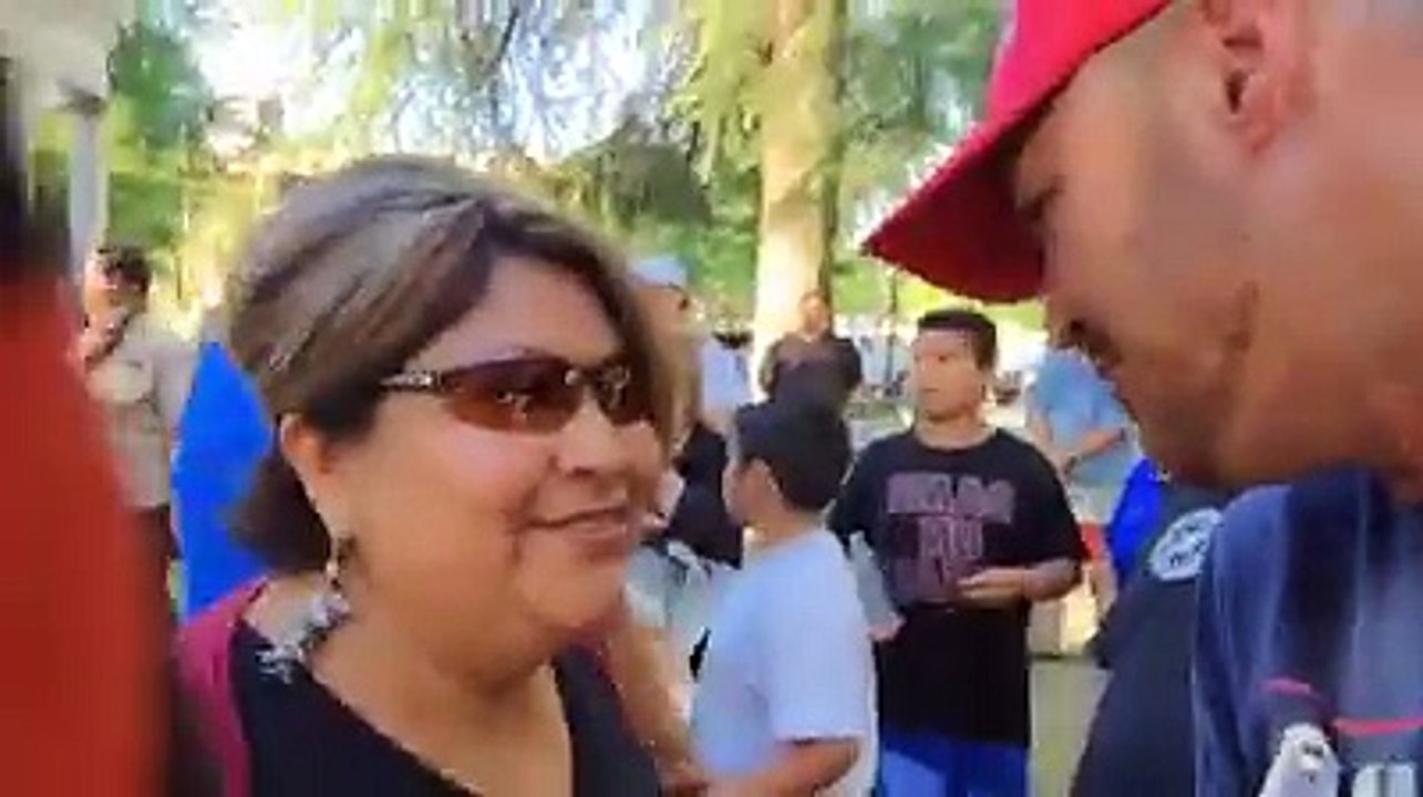 Frontline America FB Live: Second video from Illegal Immigration Rally in Fresno 5.1.17