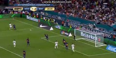 Neymar Incredible Miss HD - Real Madrid vs Barcelona 30.07.2017 HD