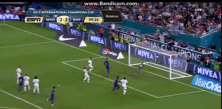 Gerard Pique GOAL HD Real Madrid vs Barcelona 30.07.2017