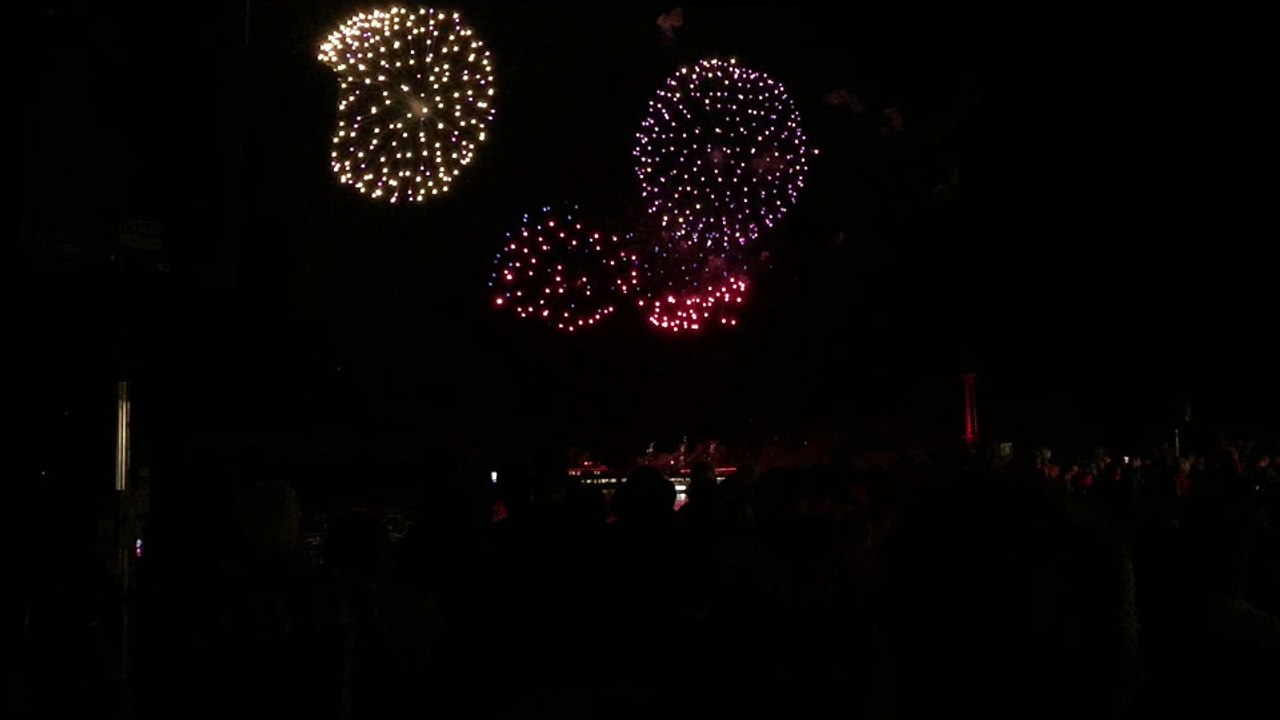 Emmerich Lichterglanz 2017 Feuerwerk