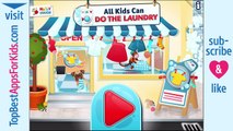 Todos Niños puede hacer el lavandería divertido juego aplicación para Niños