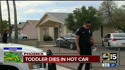 One-year-old boy found dead in hot car in south Phoenix