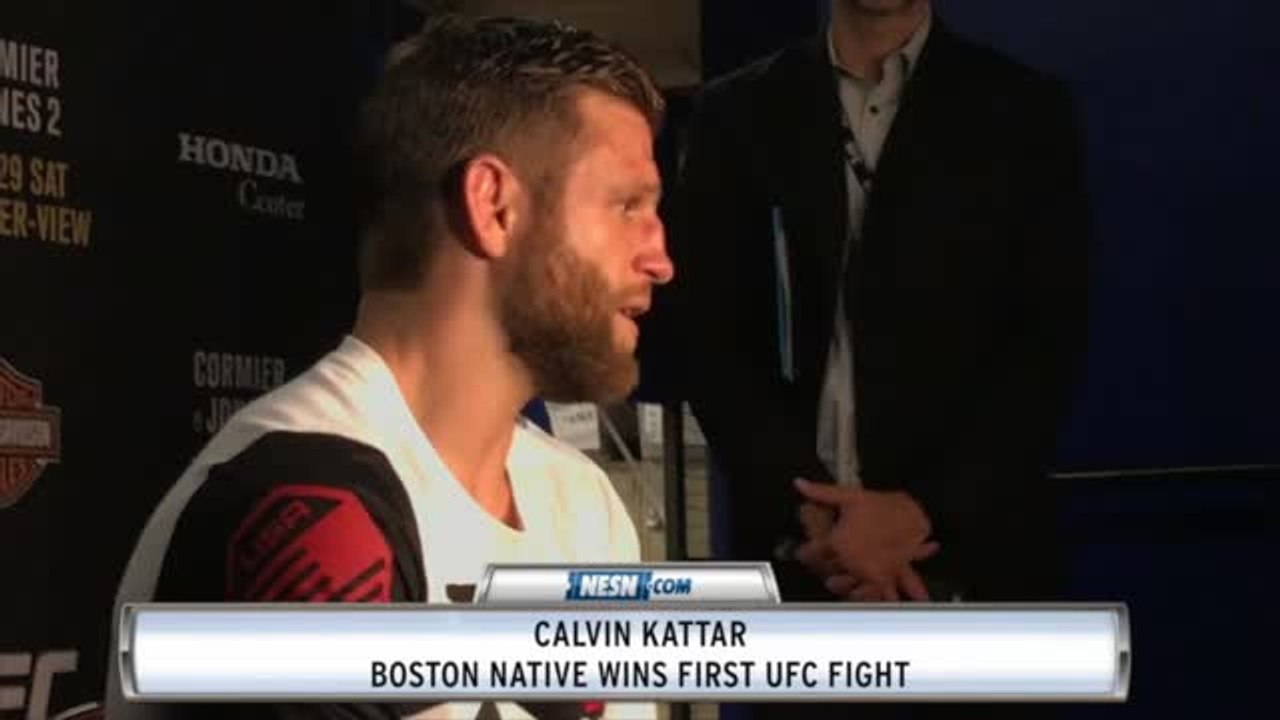 Boston Native Calvin Kattar Wins First UFC Fight