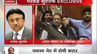 Sir Pervez Musharraf's latest interview on the Panama Case verdict on an Indian Channel