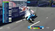 Formule E Montreal 2017 FP2 Buemi Massive Crash