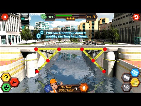 The CONSTRUCTION of BRIDGES, heavy equipment, amazing PC World