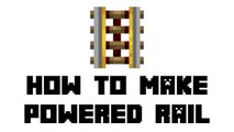 Minecraft Survival - How to Make Powered Rail