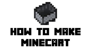 Minecraft Survival - How to Make Minecart