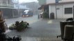 Typhoon Nesat Brings Torrential Rain and Flooding to Southwestern Rural Taiwan
