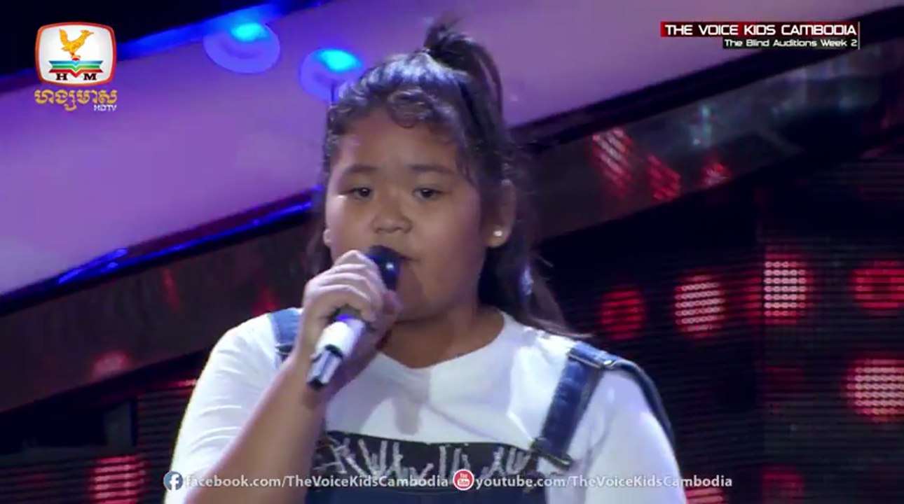 ជីវ លីលី - Shape of You (The Blind Auditions Week 2   The Voice Kids Cambodia 2017)