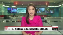 S. Korea, U.S. in joint missile drills, Washington to test THAAD in Alaska