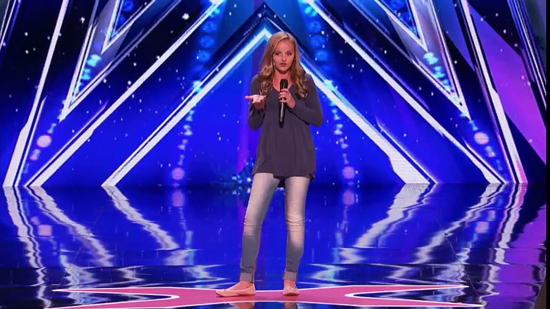 Evie Clair- Teen Performs Moving Song For Father Battling Cancer - America's  Got Talent 2017 - video Dailymotion
