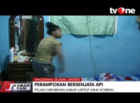Perampok Bersenjata Api Beraksi di Tangerang Selatan