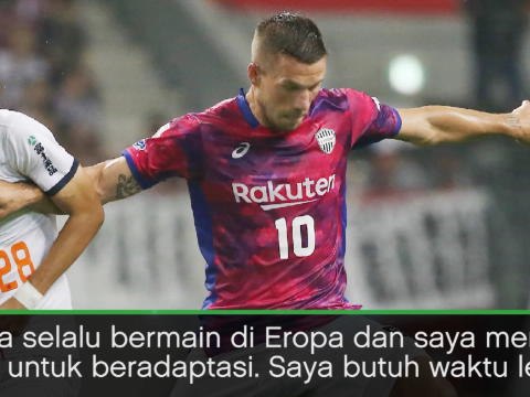 SOSIAL: J-League: Saya Masih Butuh Waktu Untuk Beradaptasi - Podolski