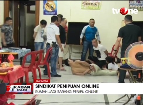 Gerebek Sarang Penipu Online, Polisi Tangkap 29 WNA Cina