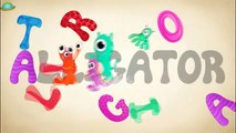Alfabeto para Niños Aprender carta enseñar el vídeo Aprender Inglés alfabeto parte 2
