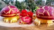 Manzana arte talla decoración comida Fruta adornar cómo hacer para tortugas sushi