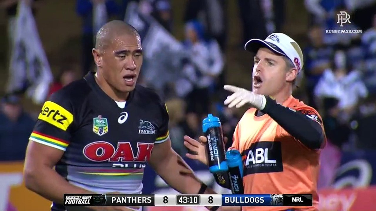 Panthers v Bulldogs - 2nd Half - NRL 2017 - RD 21