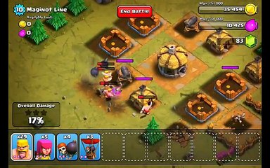 Clash of Clans Level 9 - Maginot Line