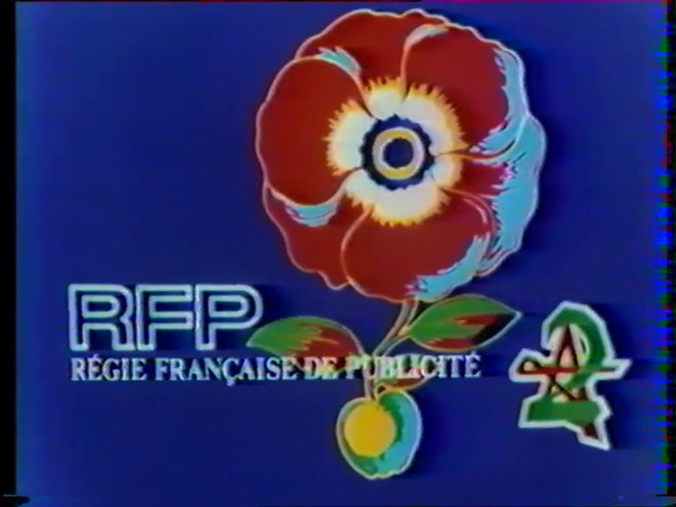 Antenne 2 - 26 Avril 1984 - Fin JT 20H (Bernard Rapp), publicités