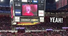 Fans At A Hockey Game Go Crazy For A Little Kid And Boo Anyone Else