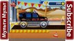Aplicación coche coches sueño para juego niño Policía Fory juego como una historieta sobre un máquina de reparación de automóviles