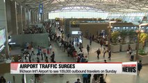 109-thousand travellers expected to fly out of Korea to enjoy summer vacation on Sunday