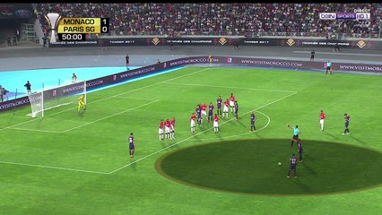 Goal Daniel Alves - AS Monaco VS PSG (29/07/2017)