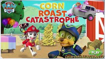 Animación maíz divertido juego Niños patrulla pata cachorro asado Catastrophe