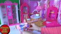 Dans le avec rêve de poupées Barbie video maison chelsea enthousiasmés par les nouvelles poupées vidéo à domicile b