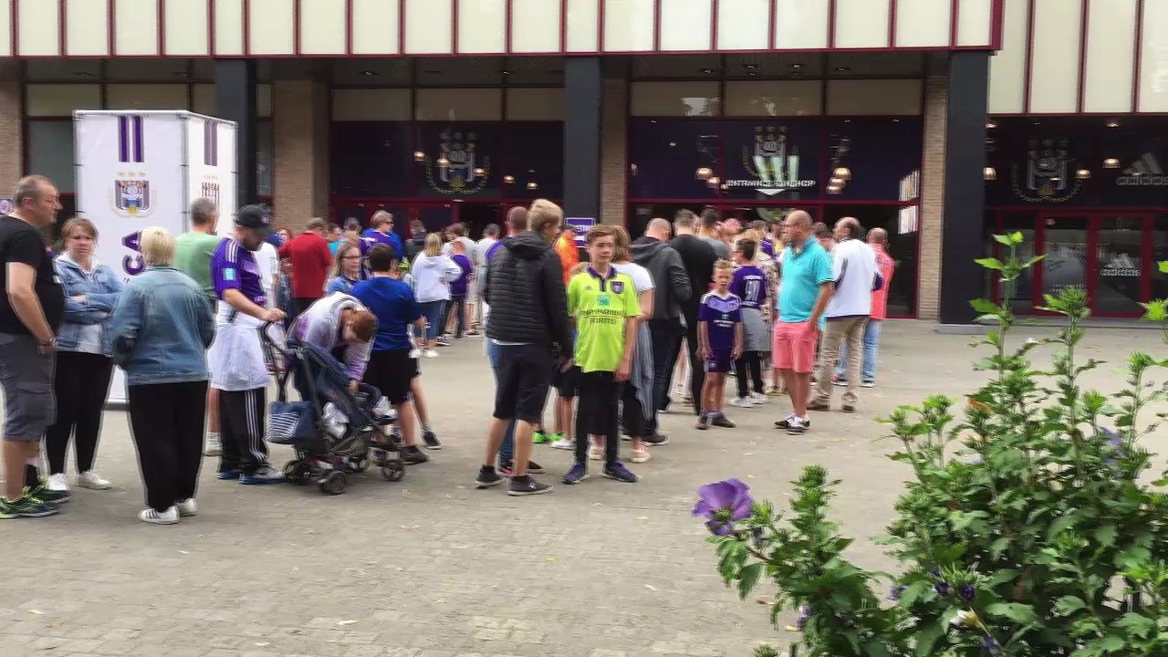 Anderlecht ouvrait ses portes au public pour le Fan Day