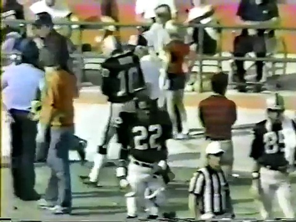 1981-11-15 Oakland Raiders vs Miami Dolphins