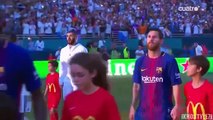 ملخص واهداف برشلونة وريال مدريد 3 / 2 - الكأس الدولية للأبطال 2017