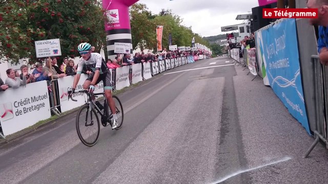 Cyclisme. Kreiz Breizh Elites. Victoire de James Oran à Callac