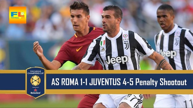 AS Roma vs Juventus 1-1 - Penalty 4-5 - Highlights & Goals - 30 July 2017