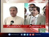 Hanif Abbasi media talk in Islamabad