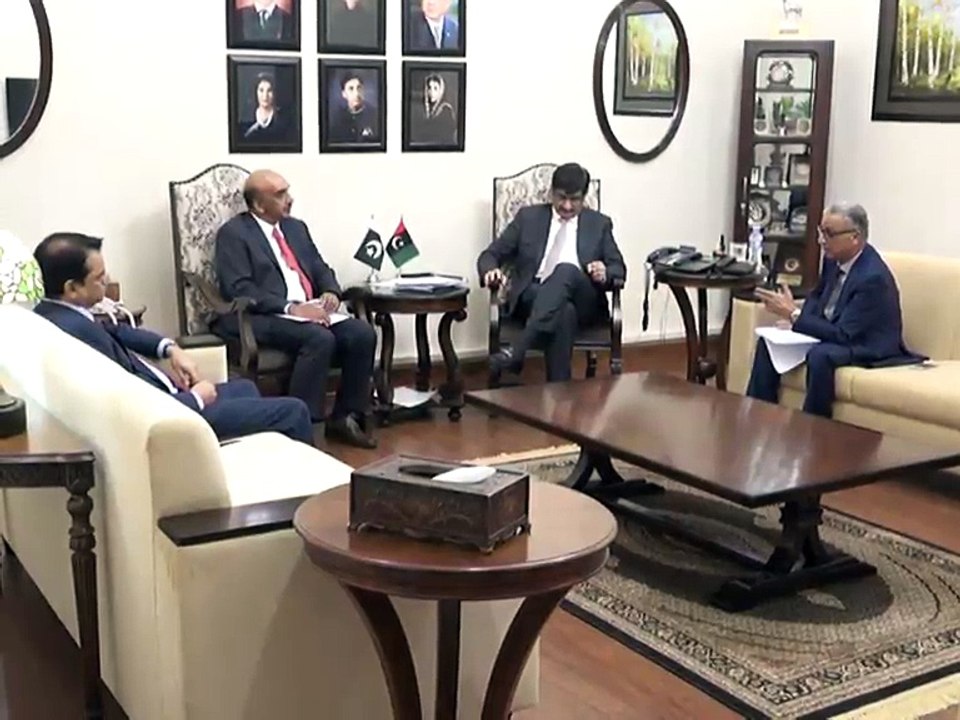 Sindh CM and WB Country Director discuss issues of education reformers