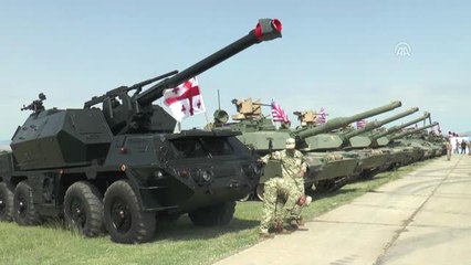 Gürcistan'da "Noble Partner 2017" Tatbikatı Başladı - Vaziani