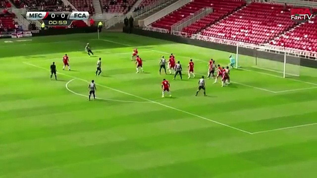 Middlesbrough 0:1 Augsburg	(Friendly Match 29 July 2017)