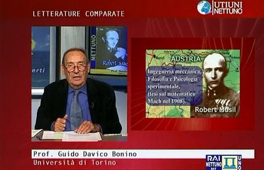 Letterature comparate - Lez 18 - Il romanzo modernista in Europa. Robert Musil